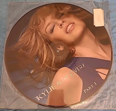 Kylie Minogue All the Lovers Part 1 Picture Disc Vinyl Single 12  Rare Import