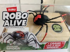 Zuru Robo Alive CRAWLING SPIDER Real Life Robotic Insect Pets