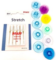 Original Pfaff NäHmaschinen Nadeln Stretch 130/705 H-S StäRke 90 + 10 Farbige