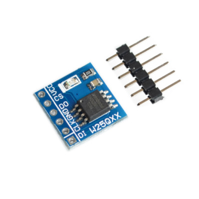 3piece W25Q32 large capacity FLASH storage module SPI interface BV FV STM32 code