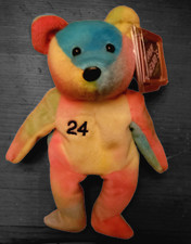 Salvino's Bamm Beano's KEN GRIFFEY JR. MLB Baseball BEAR BEANIE PLUSH Multicolor