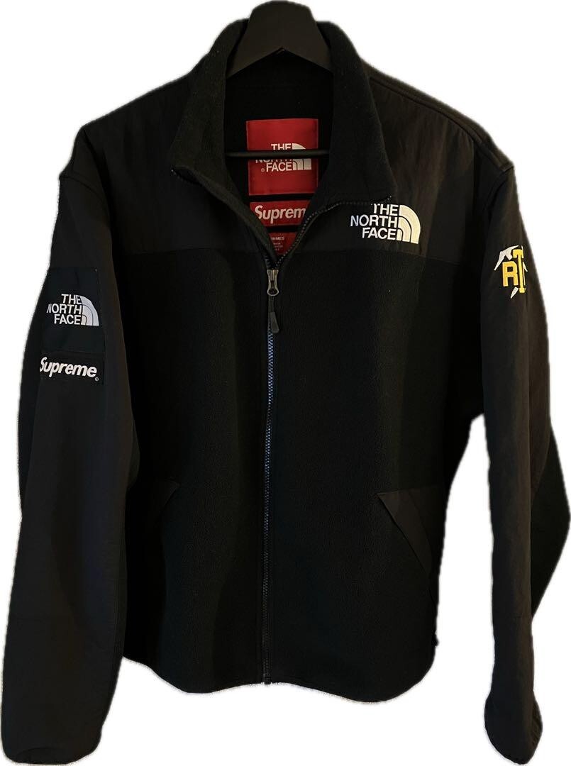 Supreme x North Face RTG Fleece Jacket Black Medium size Supreme x North Face RTG Fleece Jacket Black Medium size