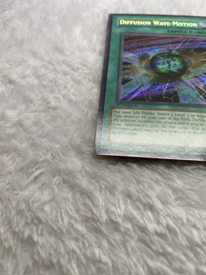 Yugioh Diffusion Wave Motion MFC-107 Secret Rare 1st Edition MP - Image 3 of 4