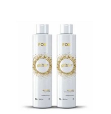 Gloss Glitter Thermal Hair Progressive Smooth Reconstruction Kit 2x1L - Fox