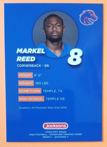 2022 Boise State Series 1 Football Cards - You Pick your Card Complete your Set  - Bild 27 von 203