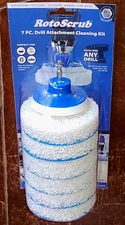 ROTOSCRUB 7pc Drill Attachment Cleaning Kit #RS100