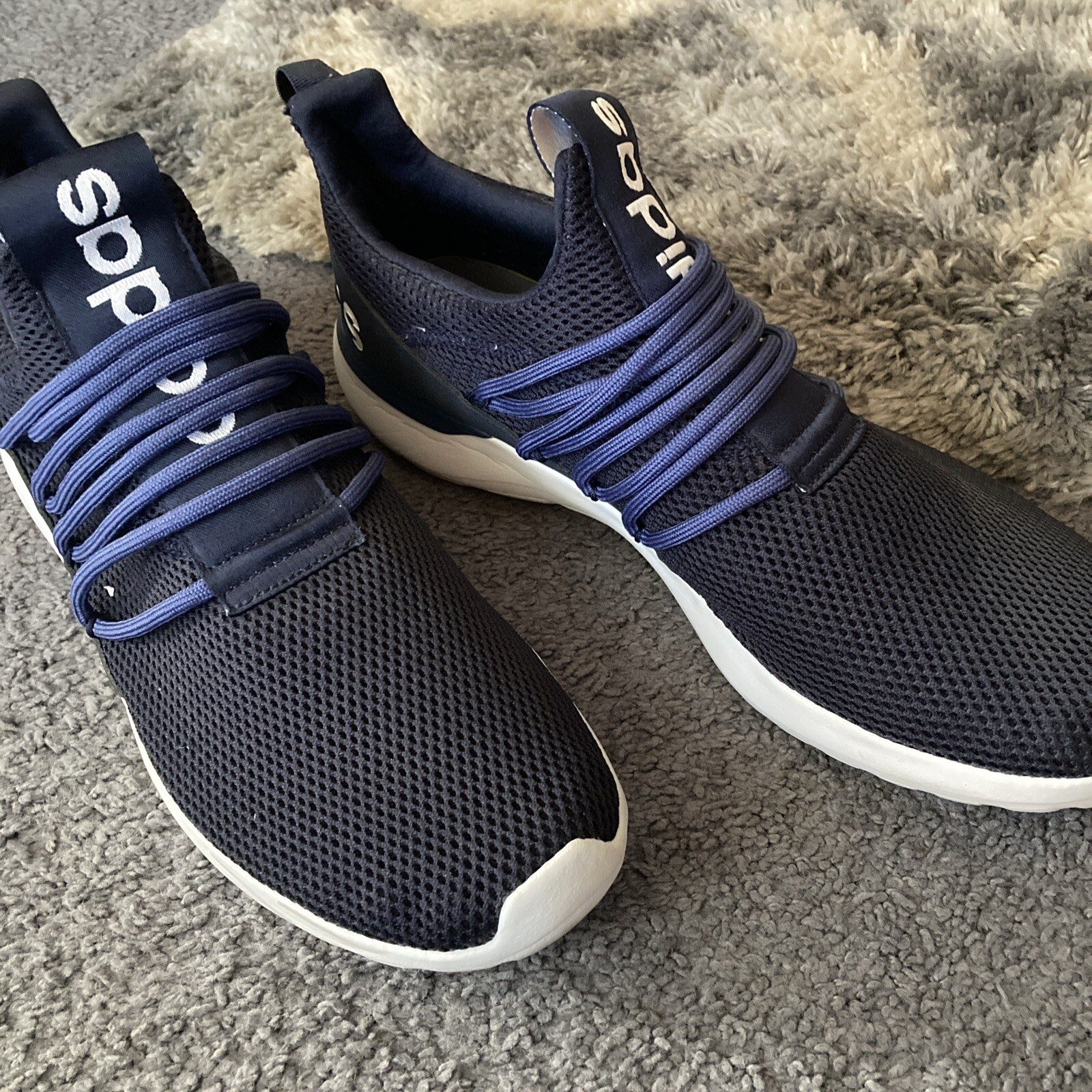 Adidas Originals Racer TR21‎ Cloudfoam Mens Running Shoes Sz 14 Black Blue 2021 Adidas Cloudfoam Racer TR Core Black for sale | eBay main image 3