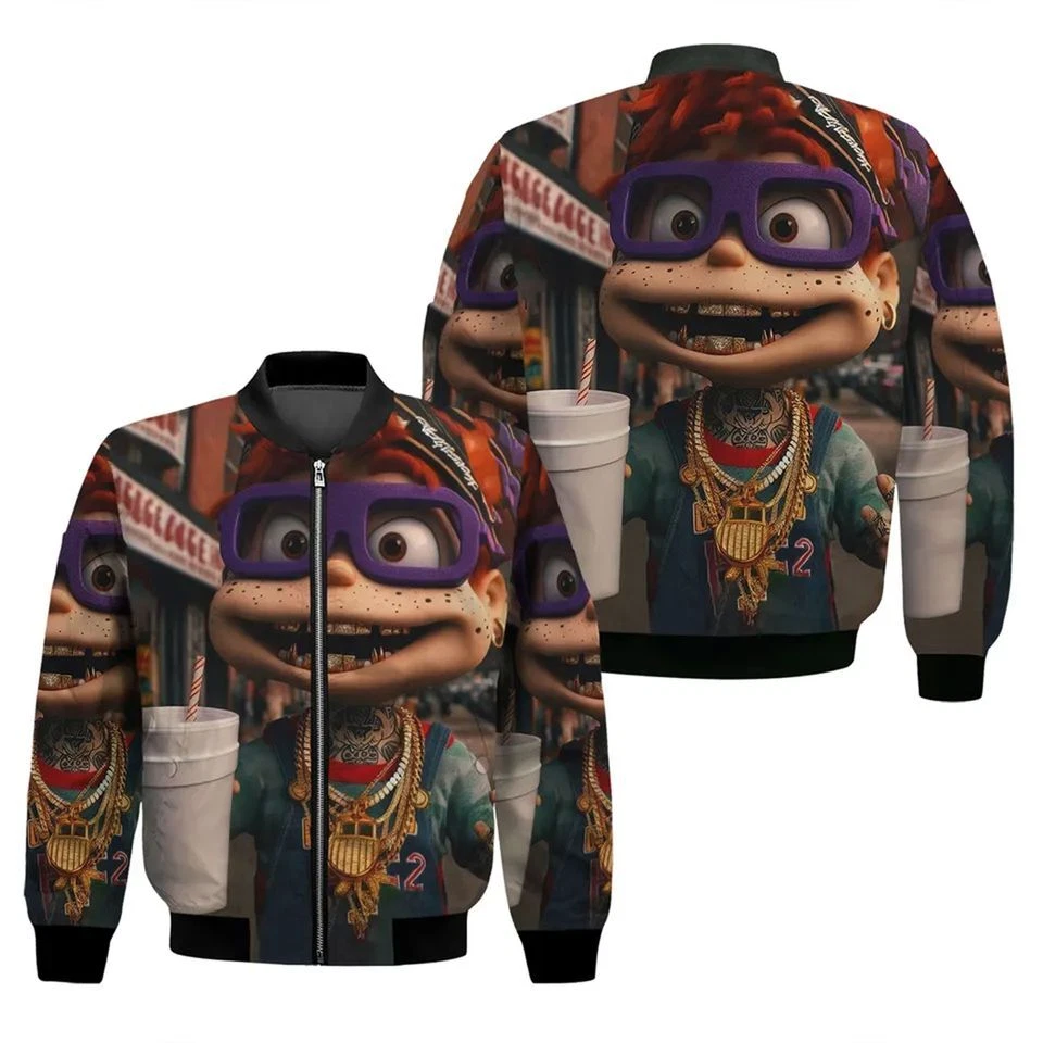 Rugrats Chucky Women's Bomber Jacket