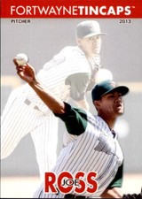 2013 Fort Wayne TinCaps Grandstand #22 Joe Ross Oakland California Baseball Card