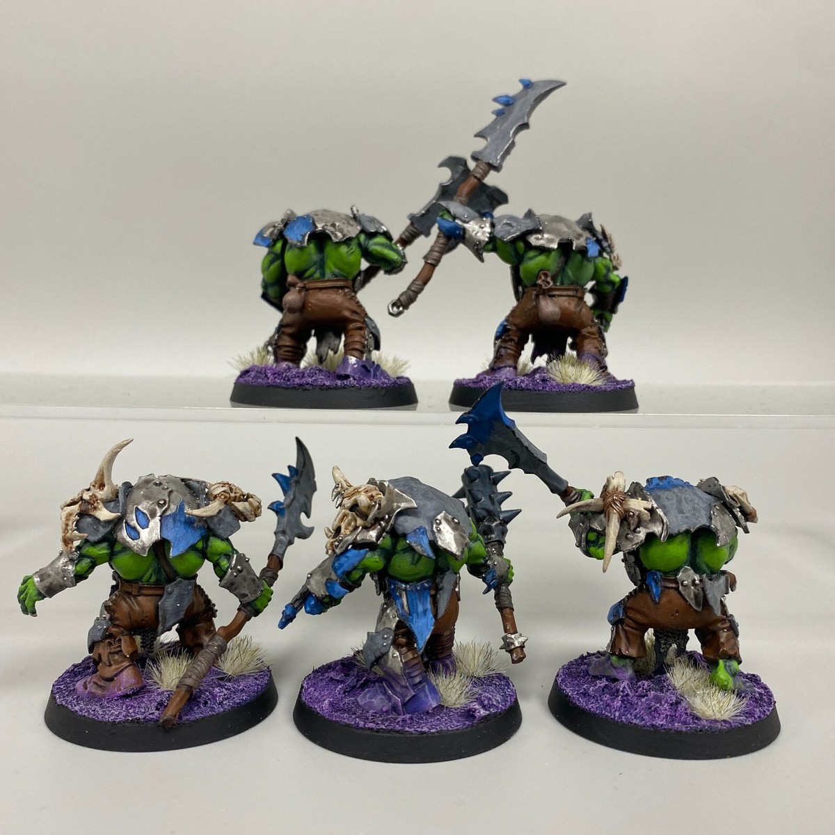 5 BRUTES ORRUK WARCLANS IRONJAWZ ORCS AGE OF SIGMAR WARHAMMER THE