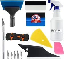 Herramienta Para Polarizar Ventana De Carro Auto Tinte Tint Tool Aplicación Kit