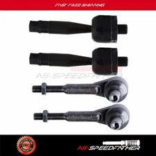 For 1996-2008 Audi A4 Quattro Set Of 2 Outer 2 Inner Tie Rod End Suspension Kit