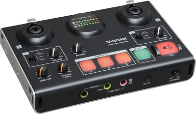 Tascam US-42 MiniStudio Creator USB Podcasting Broadcast Audio Interface