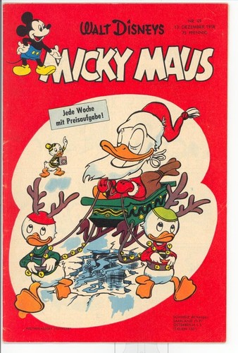 Micky Maus original 1958 Nr.49 Z1-2