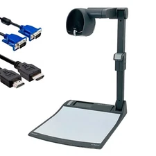 WolfVision VZ-8 Plus 4 Desktop 1080p Document Camera Visualizer w/Bundle TESTED