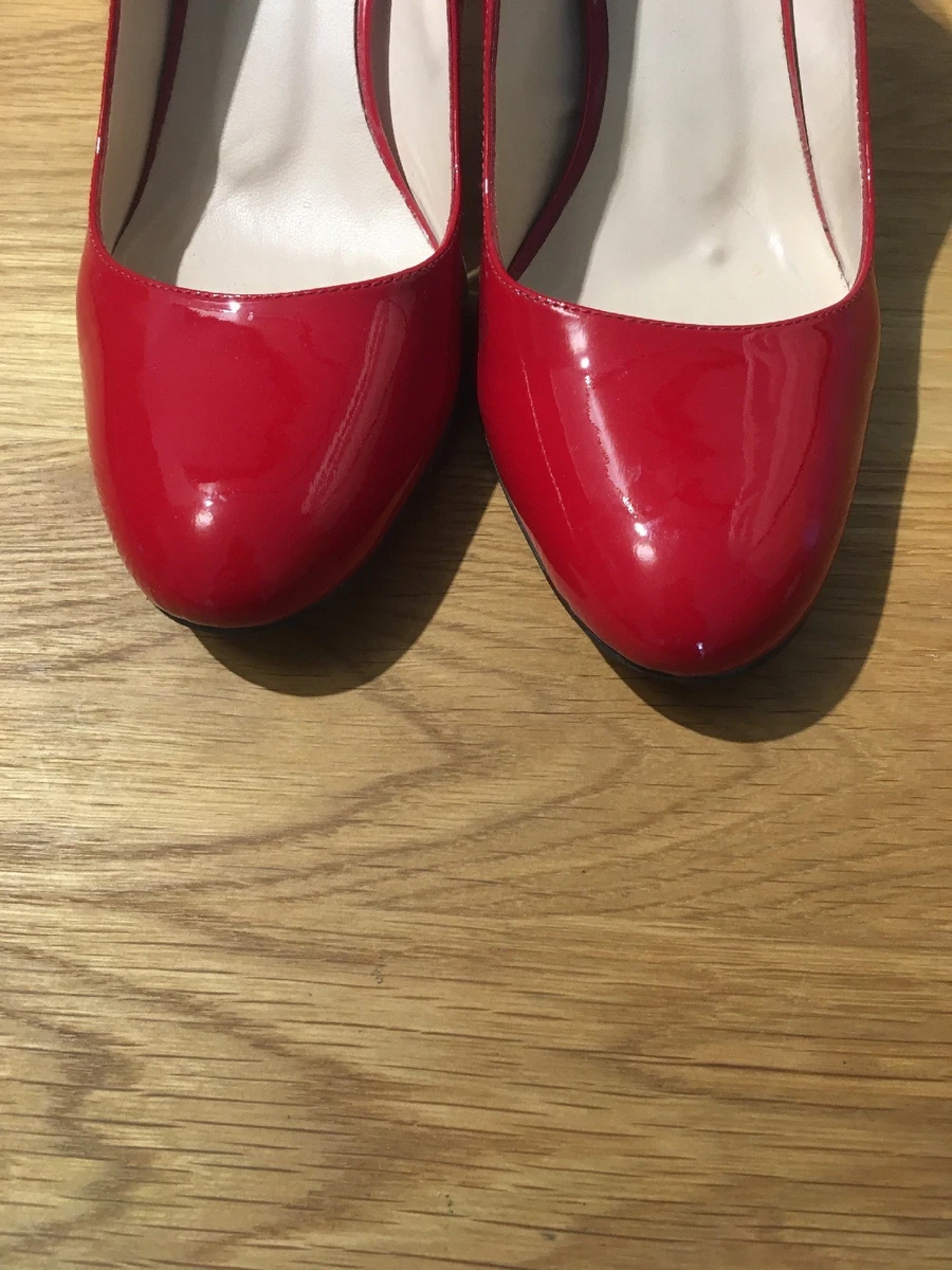 Escarpin rouge sales vernis minelli