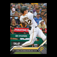 Henry Davis - 2023 MLB Topps Now Card 468 - Print Run: 4464 Pittsburgh Pirates
