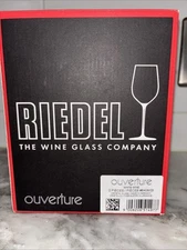 Riedel 6408/05 Machine Made Ouverture White Wine Glasses, Set of 2, Clear