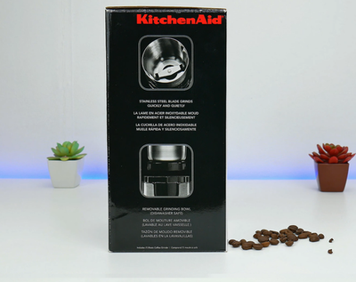 KitchenAid BCG211OB Blade Coffee & Spice Grinder 4oz Bowl 160W