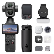 DJI Osmo Pocket Four Pro 4P Vlog Creator Combo Handheld Stabilizer 4K 103GB