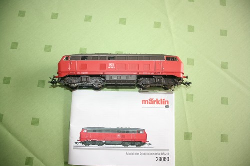 Märklin 29060 Diesellok BR216 059 6  MFX mit Anleitung aus Startset | Zustand: Vom Verkäufer generalüberholt