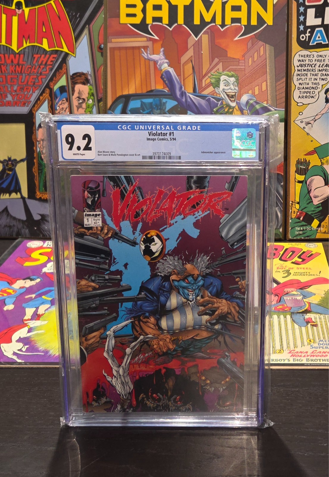 VIOLATOR #1 - CGC 9.2 - Key Issue DARK HORSE COMICS 1994