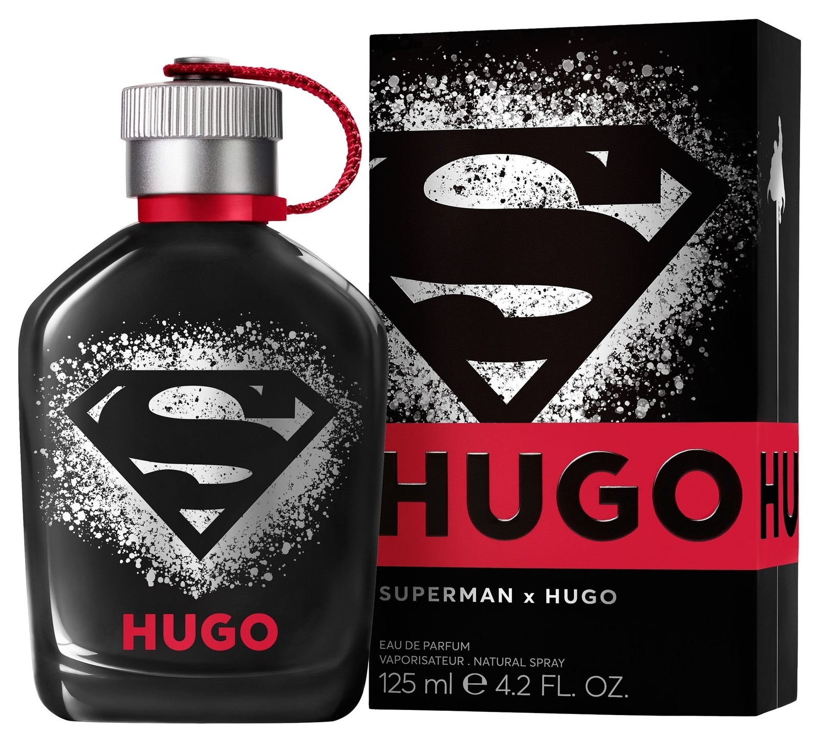 Hugo Boss Mens Superman x Hugo EDP Spray 42 oz Fragrances 3616305265661 12190₽