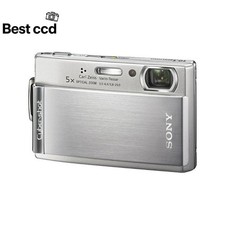 Sony Cyber-shot DSC-T300 Digital Camera Good Condition W/SD Card Charger Tested