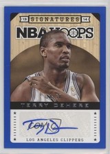 2013-14 NBA Hoops Signatures Blue /50 Terry Dehere #54 Auto