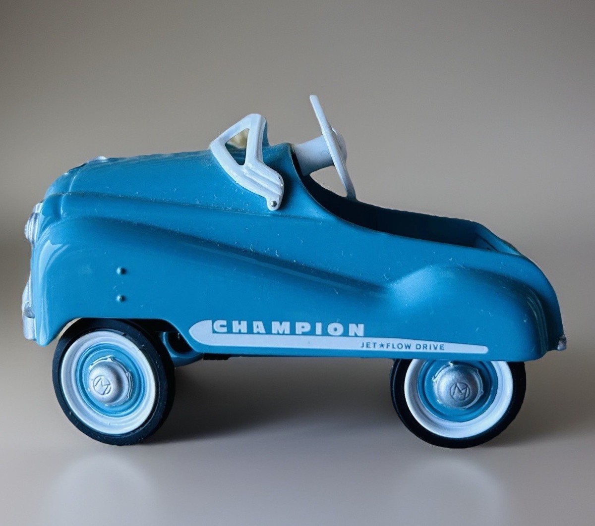 Kiddie Car Classics 青 ミニカー Hallmark Mini Kiddie Pedal Car Classics 1955 Murray Champion NIB