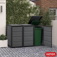 Keter Cortina Hide Away Bin Store - 2 Options