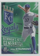 2017 Bowman Platinum Bowman's Next Generation Green /99 Josh Staumont 0g45