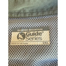 Chemise Homme Gander Mountain Série Guide - Marron, XL, Manches Longues, Coton