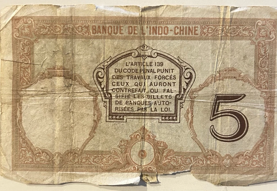 CINO FRANCS NOUMEA CUENTAS POR PAGAR EN ESPÈCES Le President, Director Génecaly Foto 3 de 4