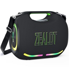Loud Portable Bluetooth Speaker, 150W Wireless with LED Light, Dual Pairing, ...