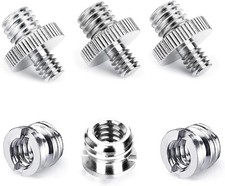 1/4" to 3/8" Tripod Adapter 3/8" to 1/4" Mounting Screws