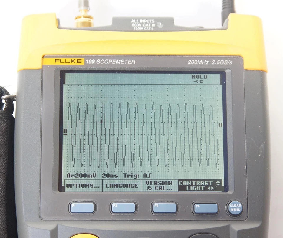 Fluke 199 200MHz 2.5GS/s Digital Oscilloscope Scopemeter Multimeter - Image 3 of 4