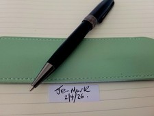 Mont Blanc Design Luxury Ballpoint Pen Executive Elite Office Black Ink 