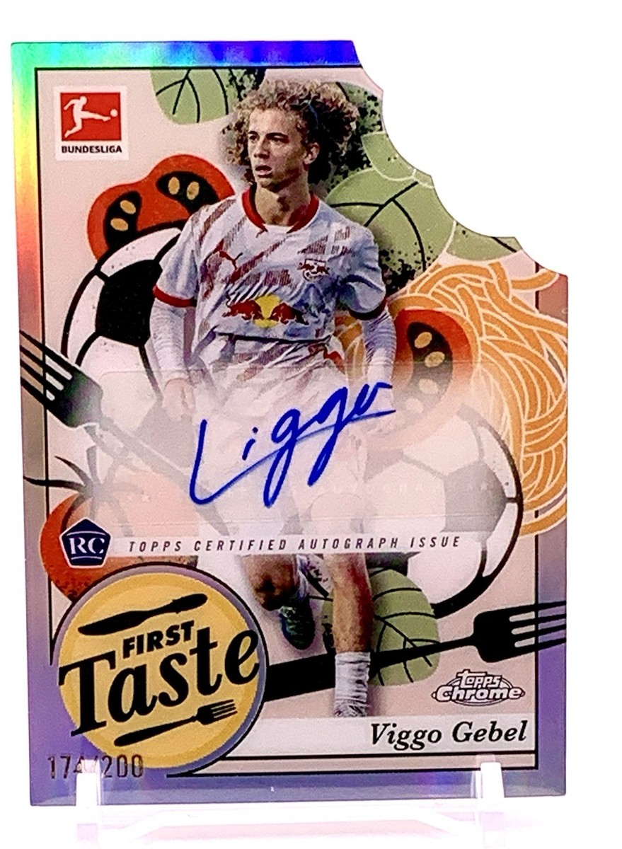 Viggo Gebel 2024-25 Topps Chrome Bundesliga First Taste Rookie