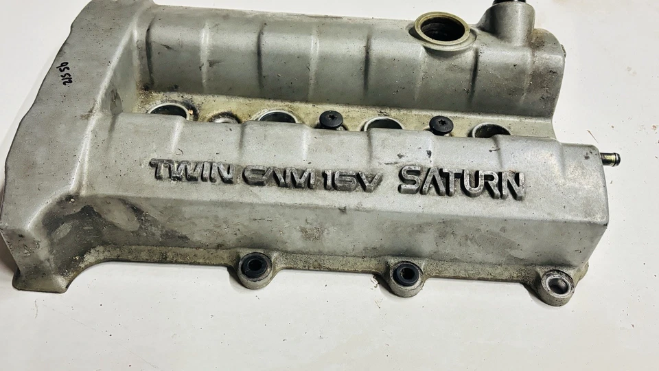 Cubierta de válvula de aluminio Saturn S Series Sl2 SC2 SW2 1993-1998 1,9 DOHC #3983 Foto 3 de 4