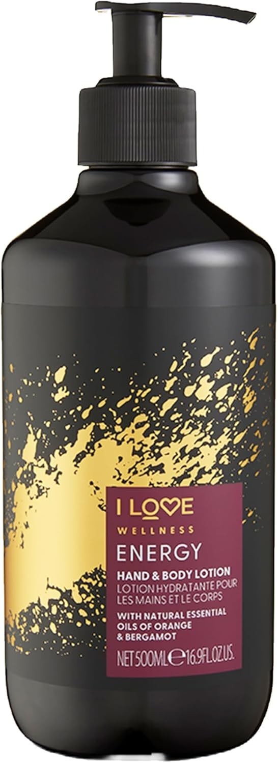 I Love Wellness Energy Hand & Body Lotion with Shea Butter 500ml