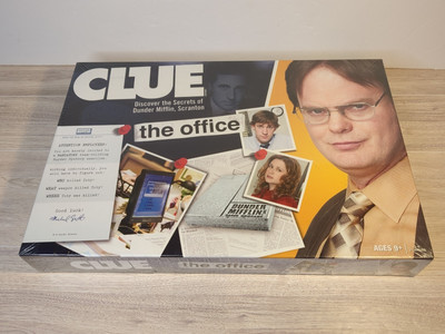Hasbro Clue The Office Edition Exclusive Board Game New Sealed!