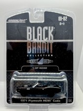 Greenlight Black Bandit 1971 Plymouth Hemi Cuda