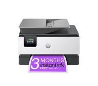HP OfficeJet 9120e All-in-One WiFi Colour Printer Scan & Copy 3 Months Free Ink