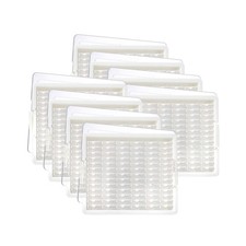 Bead Storage Solutions Elizabeth Ward Plastic Tray and Bead Organizer, 78 Con...