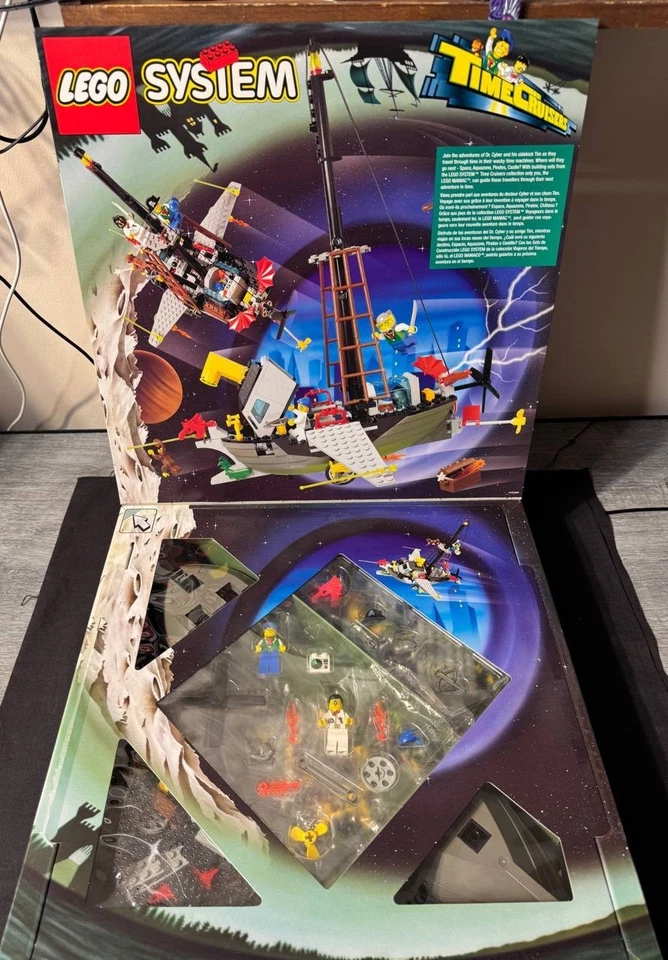 VTG LEGO System 6493 Time Cruisers Flying Time Vessel New Sealed 1996 Rare Set - Image 4 of 4