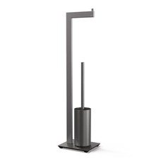 ZACK Toilettenbutler LINEA Edelstahl graphite...