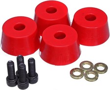 Energy Suspension 8.9103R Sway Bar End Link Set Red Polyurethane