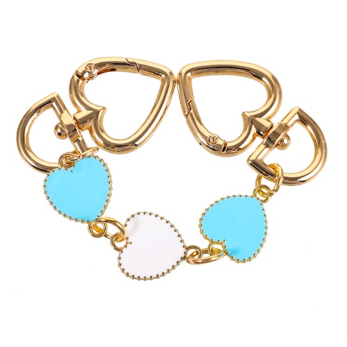 Heart Pendant Travel Miss Purse Chain Accessories Bag Strap Extender - Picture 2 of 12