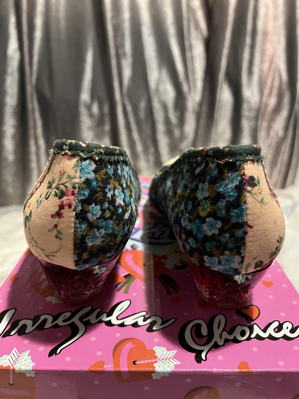 Irregular Choice Size 6 Patchwork “Patty” Low Cou… - image 14
